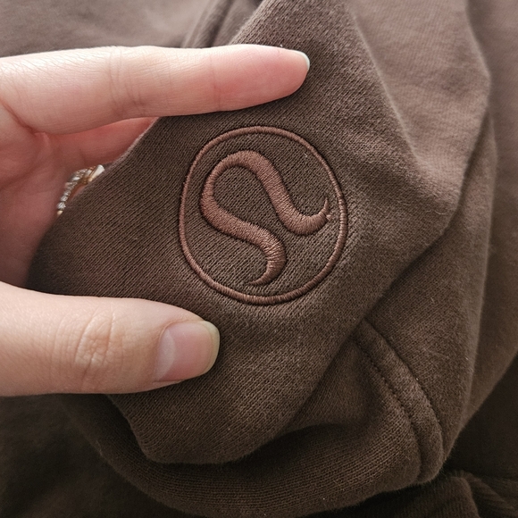 LULULEMON Scuba Oversized Half-Zip Hoodie Java 2023 XL/XXL - Picture 4 of 7